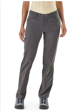 Patagonia Quandary Gray Outdoor Hiking Pants Women's Size 6 Style 55416
